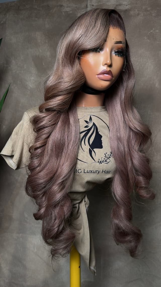7x5 Bye-Bye Slip & 13x4 Pre Everything Curly Texture Premium Hair Drawstring Wig With Finger Coil Ends 150% Density
